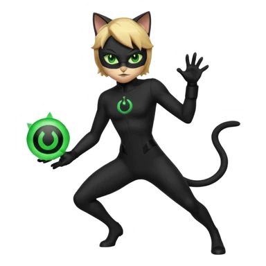 Catacylsm cat noir sticker