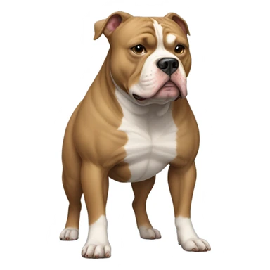 American Bully full body  sticker