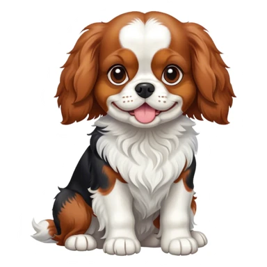 King Charles cavalier spaniel  sticker