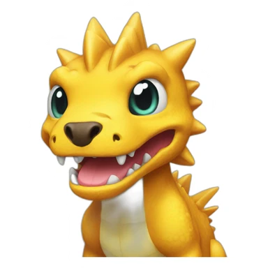 Agumon sticker