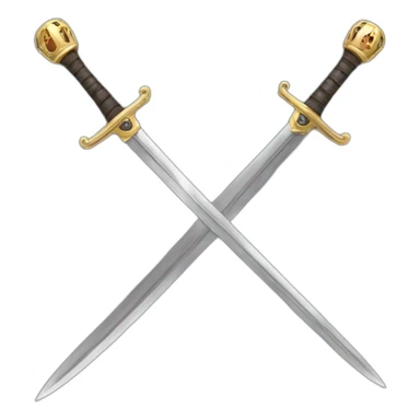 a cup hilt rapier sticker