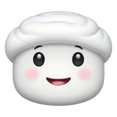 Marshmallow sticker