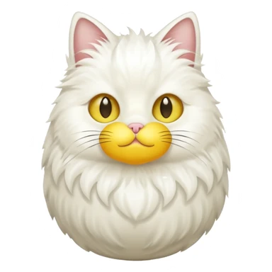 cat with egg costume sticker