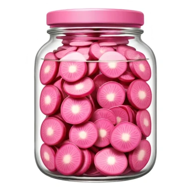 Pink Pickled ginger sticker