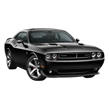 Dodge challenger car sticker