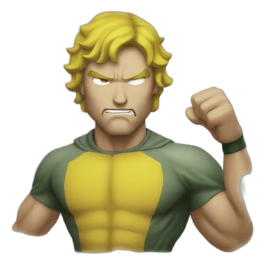 Iron fist sticker