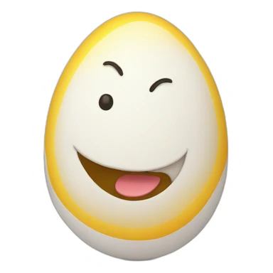 Happy egg sticker