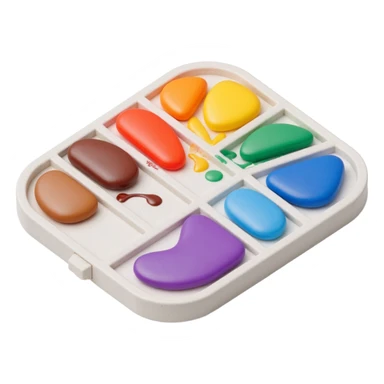 paint colors palette sticker