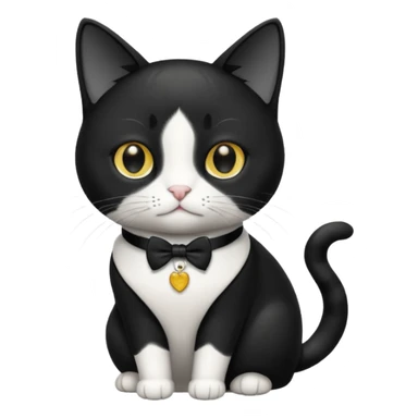 Tuxedo cat  sticker