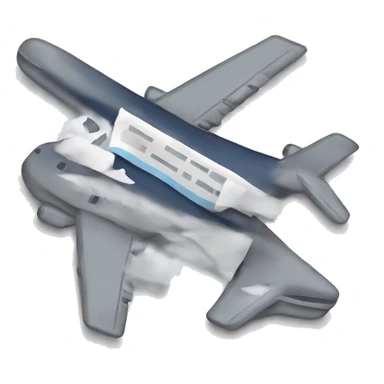 airplane ticket  sticker