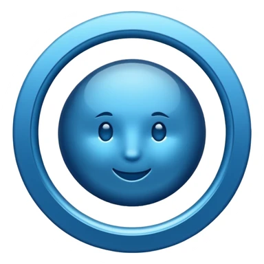 Selo de verificação azul  sticker