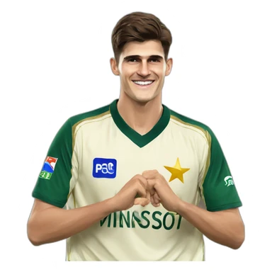 shaheen afridi celebration sticker