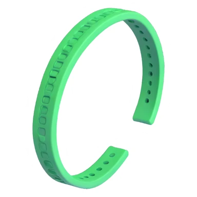 green bracelet sticker