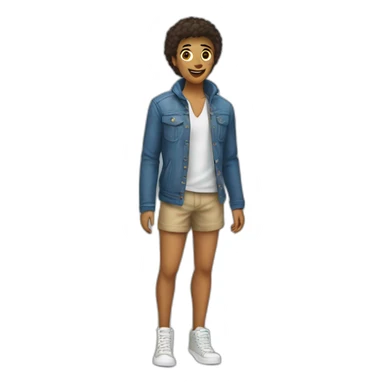 Zizi avec des jambe sticker