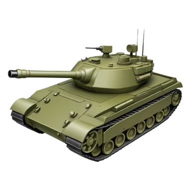 military battle tank with cannon turret sticker