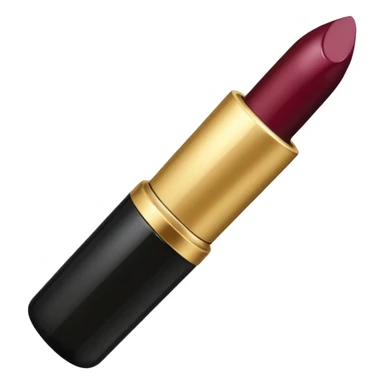 black and gold lipstick, wine luxury lipstick sticker