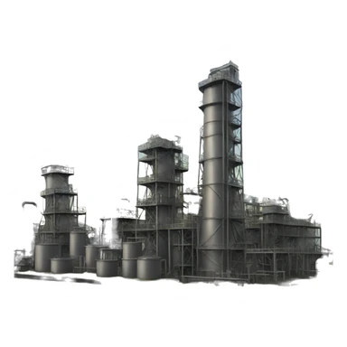 oil refinery sticker