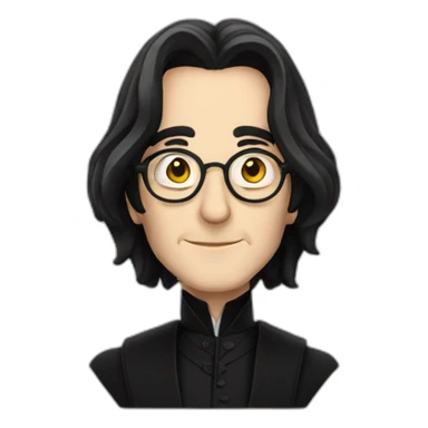 professor snape sticker