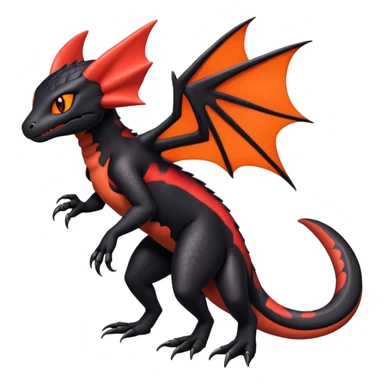 Salandit-Noibat-Litten-Hybrid (Full body) sticker