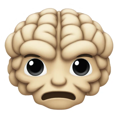 Kenjaku Brain Emoji sticker