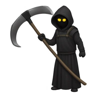 black scythe sticker