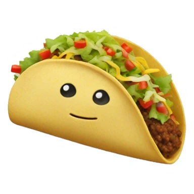 Taco sticker