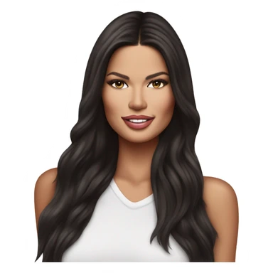 Victoria secret supermodel adrianna Lima sticker