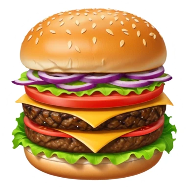 Hamburger  sticker