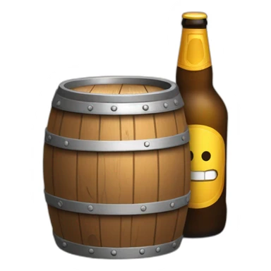 Chat qui bois une bière sticker