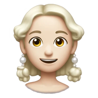 emoji for the discord point system "Pearl," using a pearl as the main image sticker
