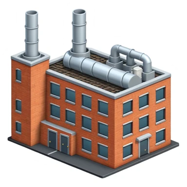 industrial factory sticker