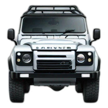 the new landrover defender black sticker
