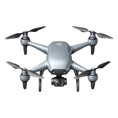A flying drone  sticker