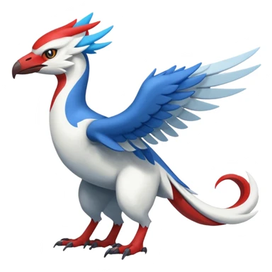 Trico-Gryphon-Latias-Silvally-fusion-creature (full body) sticker