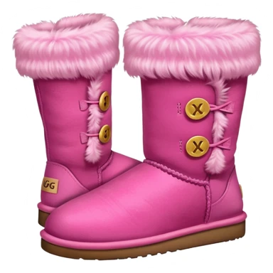 Pink uggs sticker