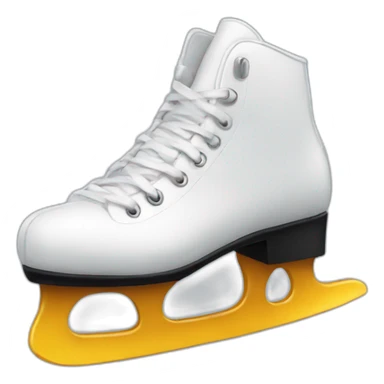 patin a glace sticker
