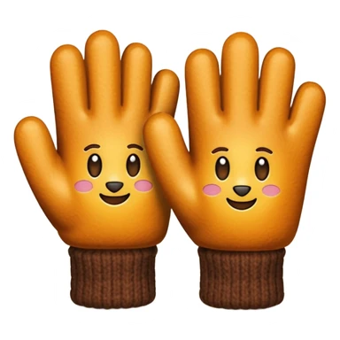 Fuzzy Gloves sticker