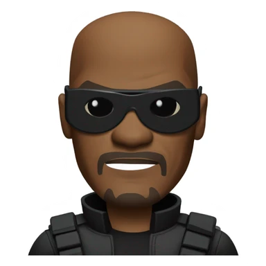 Samuel L Jackson as Nick Fury sticker