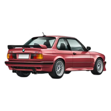BMW M3 e30 sticker