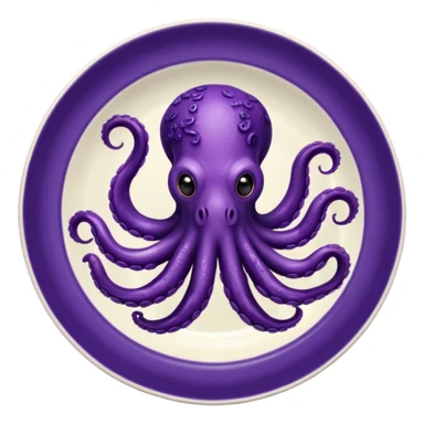 cooked octopus sticker