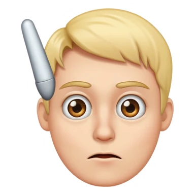 Eye Rolling Face with Middle Finger sticker