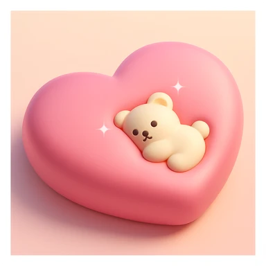 draw exactly the same picture but in 3d ios style sticker