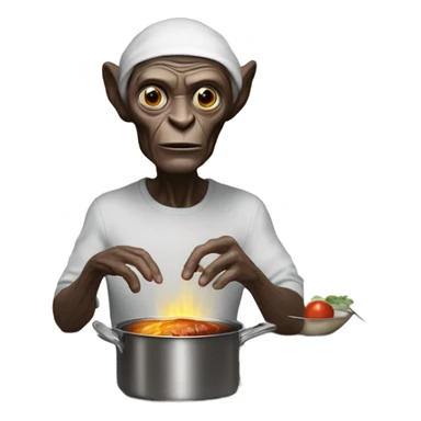 ET the extraterrestrial cooking short ribs sticker