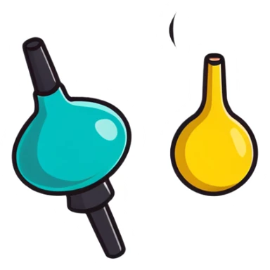 cute pastel pink spinning top toy sticker