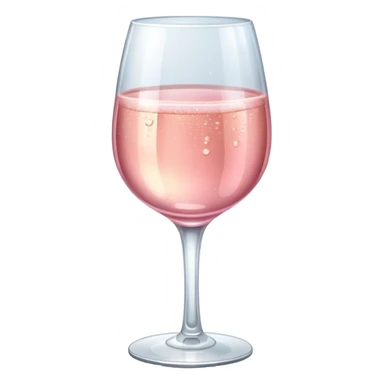pink champagne  sticker
