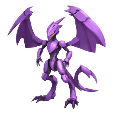  Cool Edgy Godly Futuristic Digimon-Fakemon-Genesect-Reptile full body sticker