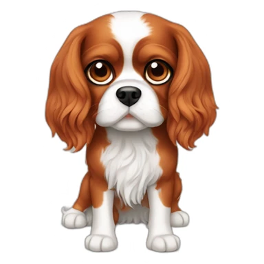 cavalier king charle sticker