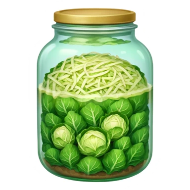cabbage fermentation sticker