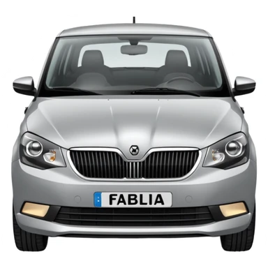 skoda fabia car sticker