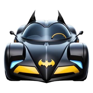 Batman the animated series Batmobile  sticker